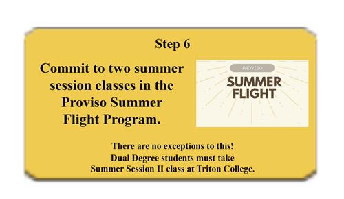 Dual Degree step 6